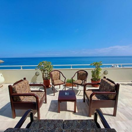 Seaview Flora'S Luxury Apartment-300Meters From The Beach Rethymno Exteriör bild