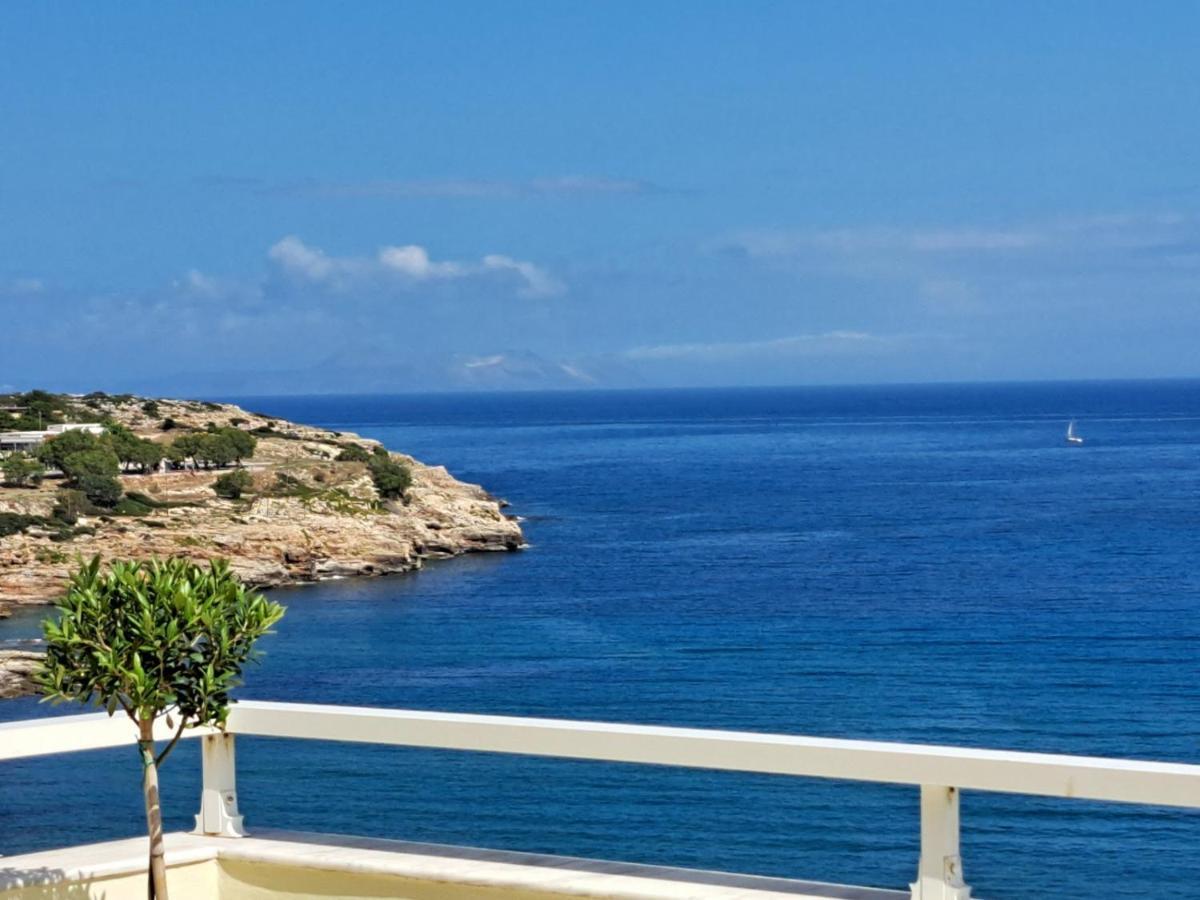 Seaview Flora'S Luxury Apartment-300Meters From The Beach Rethymno Exteriör bild